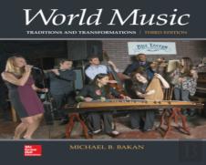 World Music: Traditions And Transformations
