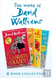 World Of David Walliams 4 Book Collection (The Boy In The Dress, Mr Stink, Billionaire Boy, Gangsta Granny)