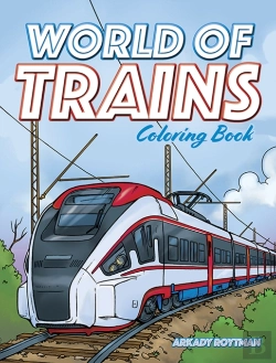 Bertrand.pt - World Of Trains Coloring Book
