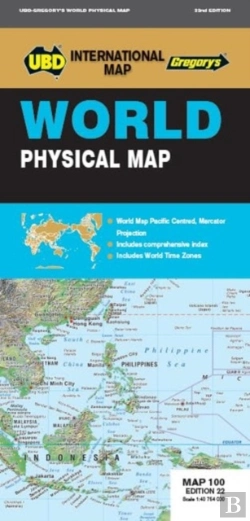 Bertrand.pt - World Physical Map 100 22nd Ed