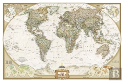 Bertrand.pt - World Political Antique Map