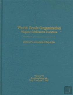 Bertrand.pt - World Trade Organization Dispute Settlement Decisions