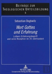 Wort Gottes Und Erfahrung