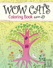 Wow Cats Coloring Book By Junko (Japanese-English Edition)