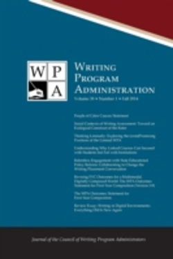 Bertrand.pt - Wpa: Writing Program Administration 38.1