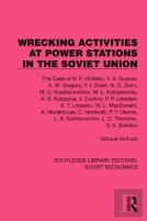 Wrecking Activities At Power Stations In The Soviet Union