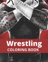 Wrestling Coloring Book