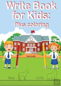 Bertrand.pt - Write Book For Kids: Plus Coloring
