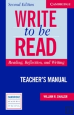 Bertrand.pt - Write To Be Read Teacher'S Manual