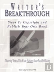 Writer'S Breakthrough