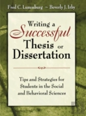 Writing A Successful Thesis Or Dissertation