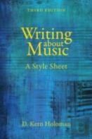 Writing About Music