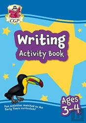 Writing Activity Book For Ages 3-4 (Preschool)