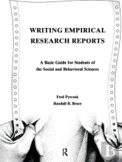 Writing Empirical Research Reports