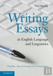 Writing Essays In English Language And Linguistics