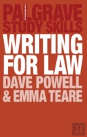 Writing For Law