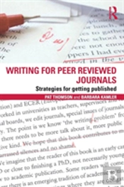 Writing For Peer Reviewed Journals