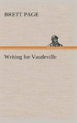 Writing For Vaudeville