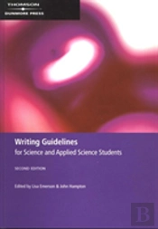Writing Guidelines For Science And Applied Science Students