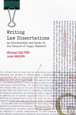 Bertrand.pt - Writing Law Dissertations