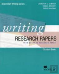 Writing Research Papers