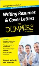 Writing Resumes And Cover Letters For Dummies, Second Australian & New Zealand Edition