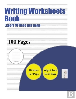 Bertrand.pt - Writing Worksheets Book (Highly Advanced 18 Lines Per Page)