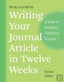 Bertrand.pt - Writing Your Journal Article In Twelve Weeks, Second Edition