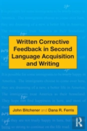 Written Corrective Feedback In Second Language Acquisition And Writing