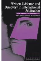 Written Evidence And Discovery In International Arbitration
