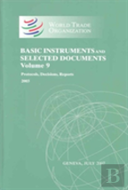 Wto Basic Instruments & Selected Documents (Wto Bisd)