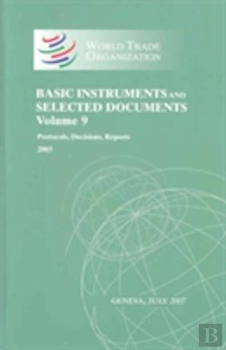 Bertrand.pt - Wto Basic Instruments & Selected Documents (Wto Bisd)