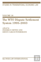 Wto Dispute Settlement System 1995-2003