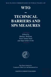 Wto - Technical Barriers And Sps Measures