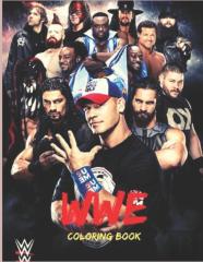 Wwe Coloring Book