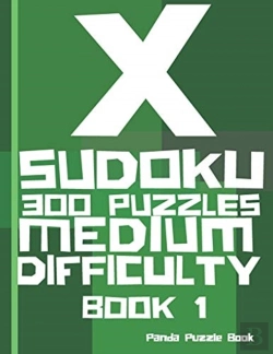 Bertrand.pt - X Sudoku  - 300 Puzzles Medium Difficulty - Book 1