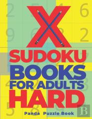 X Sudoku Books For Adults Hard