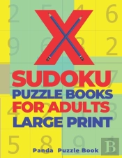 X Sudoku Puzzle Books For Adults Large Print