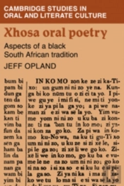 Xhosa Oral Poetry