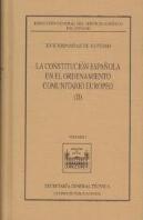 Xvii Jornadas De Estudio Sobre La Constitucion Española En E