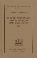Xviii Jornadas De Estudio Sobre La Constitucion Española En