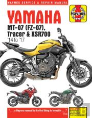 Yamaha Mt-07, Tracer & Xsr700 (14 To 17) Haynes Repair Manual