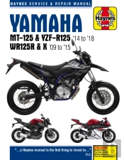 Yamaha Mt-125 & Yzf-R125 (14-18), Wr125r/X (09-15)