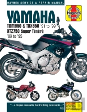 Yamaha Tdm850, Trx850 & Xtz750 (89 - 99) Haynes Repair Manual