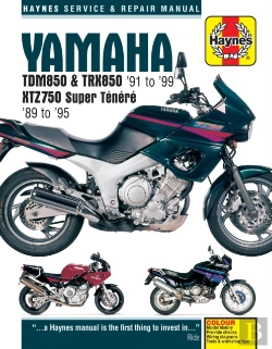 Bertrand.pt - Yamaha Tdm850, Trx850 & Xtz750 (89 - 99) Haynes Repair Manual