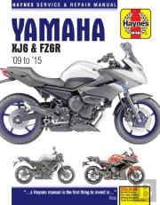 Yamaha Xj6 & Fz6r (2009-2015) Haynes Repair Manual
