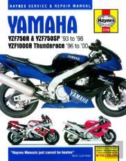Yamaha Yzf750r & Yzf1000r Thunderace (93 - 00) Haynes Repair Manual