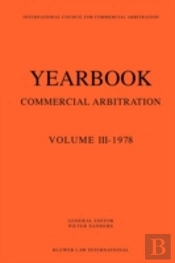 Yearbook Commercial Arbitration: Volume Iii - 1978