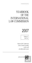 Yearbook Of The International Law Commission 2007