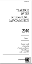 Yearbook Of The International Law Commission 2010